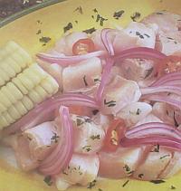 Plato de Ceviche