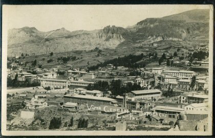 Antigua postal del barrio de Sopocachi