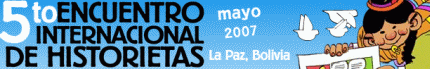 5 Encuentro internacional de historietas en La Paz