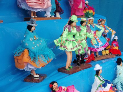 Bailarines de miniatura