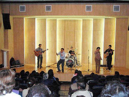 Presentación el el auditorio del Musef