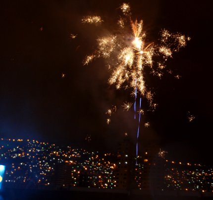 Fuegos Artificiales - Estadio La Paz