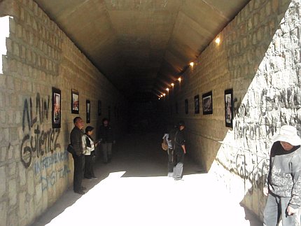 Entrada a una de las bóvedas