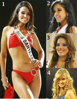 Premios en el marco del Miss Bolivia 2008