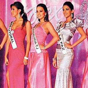 Eventos en tortno a Miss Bolivia