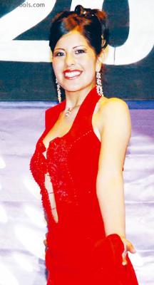 Lizeth Monzón - Candidata Miss La Paz 2009