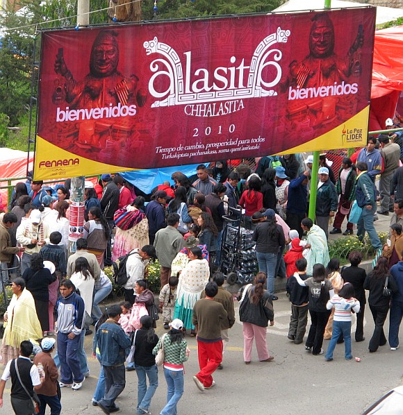 Alasita 2010 en La Paz