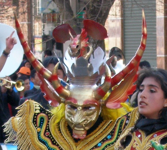 Mascaras del Carnaval de La Paz 2010