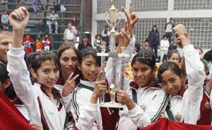 La Paz - Campeonas de básquet