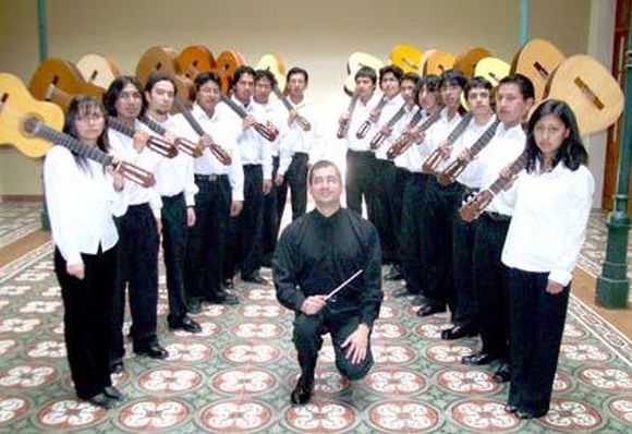 Orquesta de guitarras Conservatorio Nacional de Musica