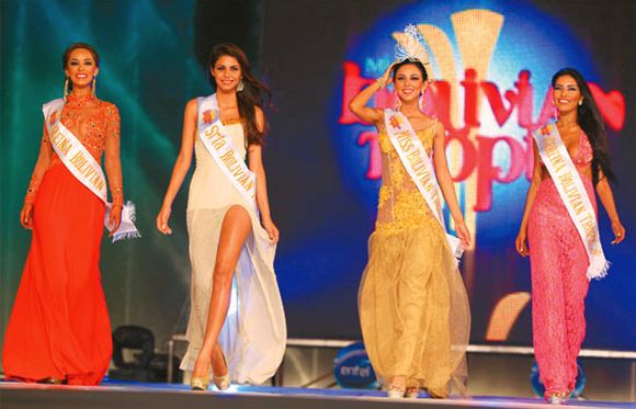 Miss Bolivian Tropic 2012 Ganadoras