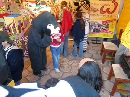 Stand de la Municipalidad de La Paz