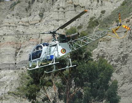 Helicoptero Lama de la FAB