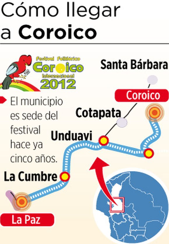 Festival internacional Coroico 2012