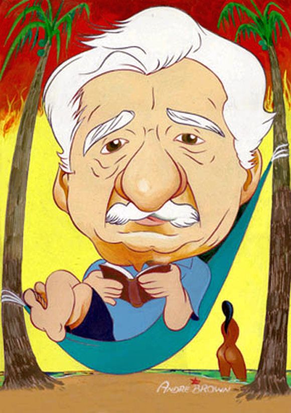 Cartoon Jorge Amado