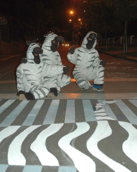 Dia del Peaton Intervenciones Urbanas