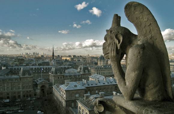 Sur les toits de Paris