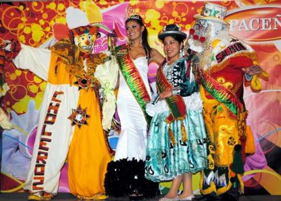 personajes carnaval la paz