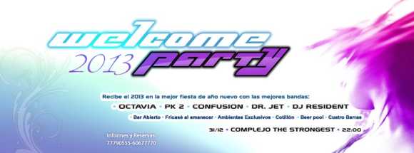welcome 2013 party